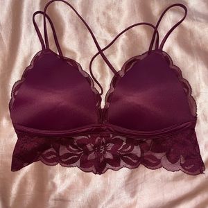 Victoria’s Secret Pink push-up Lace wired bralette